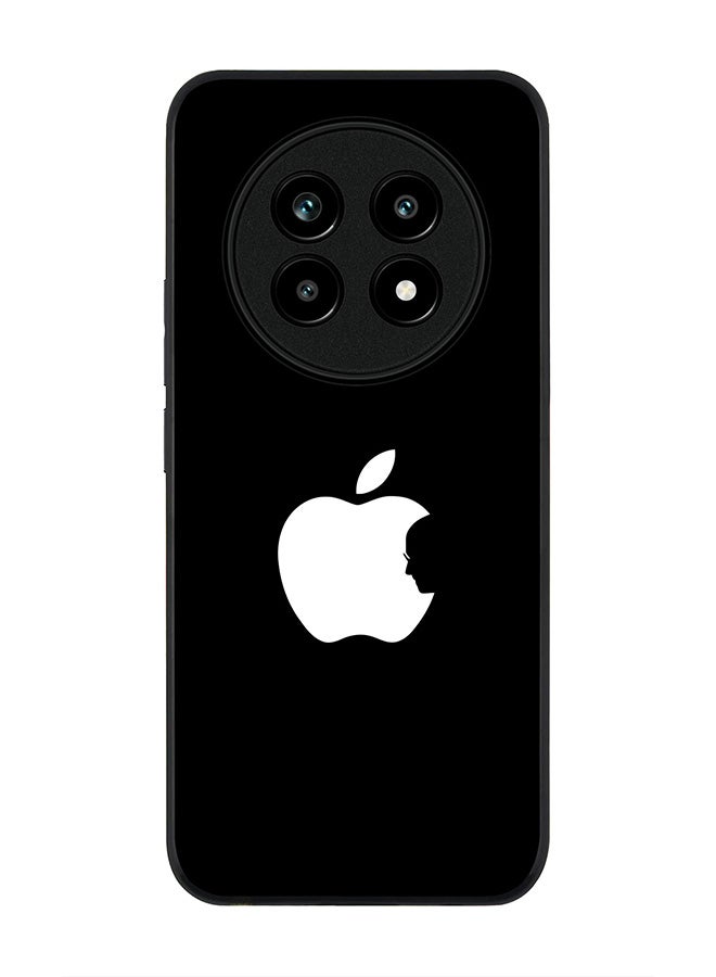 Stylizedd For Realme 13 Pro / 13 Pro+ Case,Slim fit Camera Protection, Shockproof Thin Phone cover  - Steve's Apple - Black - Image 1